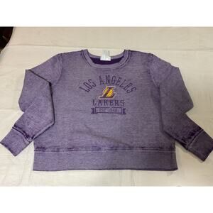 NBA Womans LA Lakers Sweater Size Large - Soft - Used Purple